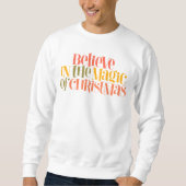 Sweatshirt Design de mode de vie lent (Devant)