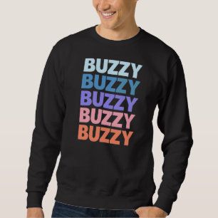 Sweatshirt Design de texte répété moderne Buzzy Grand-père gr