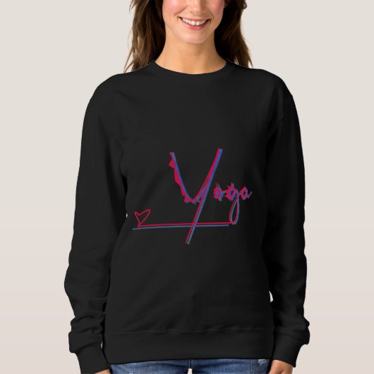 Sweatshirt Design de yoga 69 (Devant)
