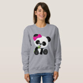 Sweatshirt design panda (Devant entier)