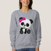 Sweatshirt design panda (Devant)