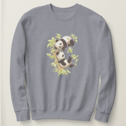 Sweatshirt design panda (Design devant)