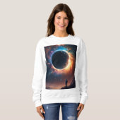 Sweatshirt Design unique pour les femmes (Devant entier)