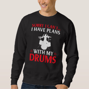 Sweatshirt Désolé Je Ne Peux Pas Avoir De Plans Avec Mon Batt