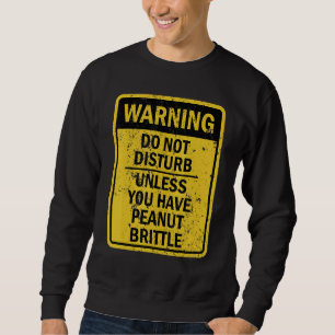 Sweatshirt Dessert de cuisine fine à l'arachide