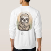 Sweatshirt Dessin animé à capuche (Dos)