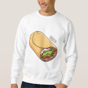Sweatshirt dessin animé de Burrito