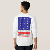 Sweatshirt Dessin de peinture à l'huile de l'atoll de Bikini (Dos entier)