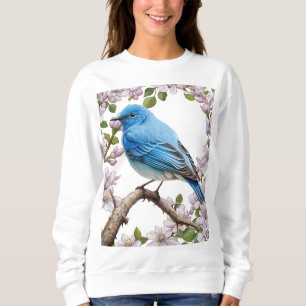 Sweatshirt Dessin Du Roussard De Montagne Avec Syringa