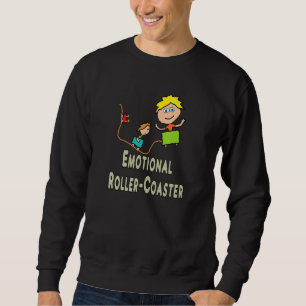 Sweatshirt Dessous de verre à rouleaux émotionnel