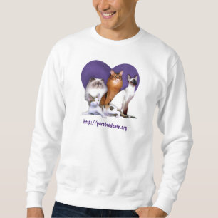 Sweatshirt Dessus de race de délivrance de chat