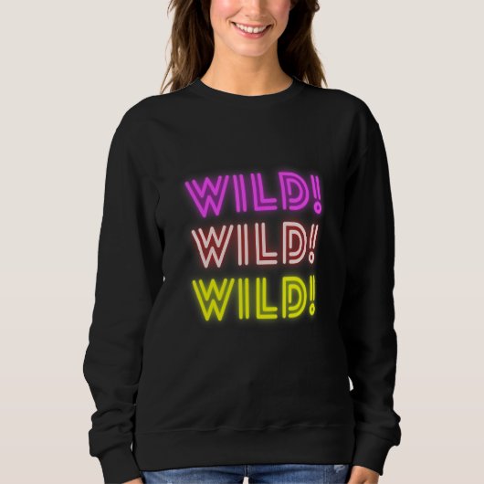 Sweatshirt Dessus graphique de l'arbre sauvage (Devant)