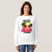 Sweatshirt Destin Beach, Floride (Devant entier)