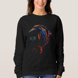 Sweatshirt Destin Florida FL Tropical Beach Famille Vacances