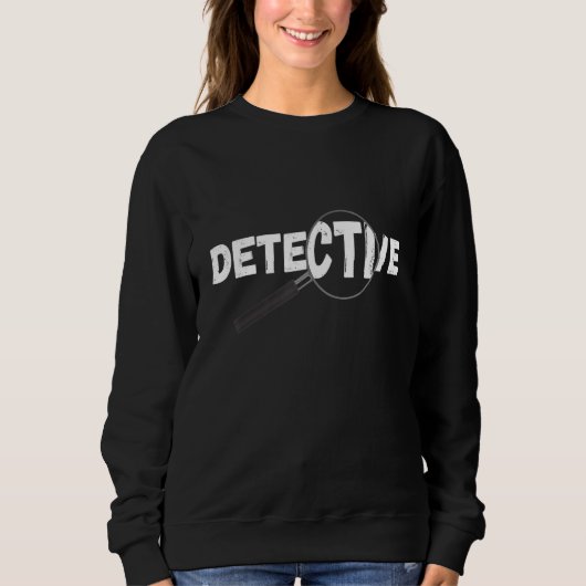 Sweatshirt Détecteur privé Spy Agent Détecteur (Devant)