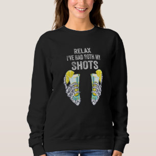 Sweatshirt Détendez-Vous J'Ai Eu Les Deux Mes Chaussures Effr