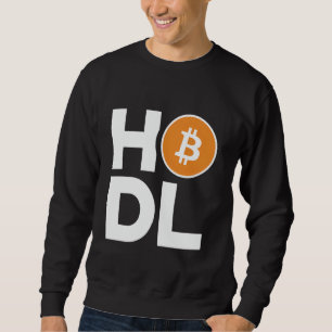 Sweatshirt Détenteur de Bitcoin Cryptomonnaie BTC Trader