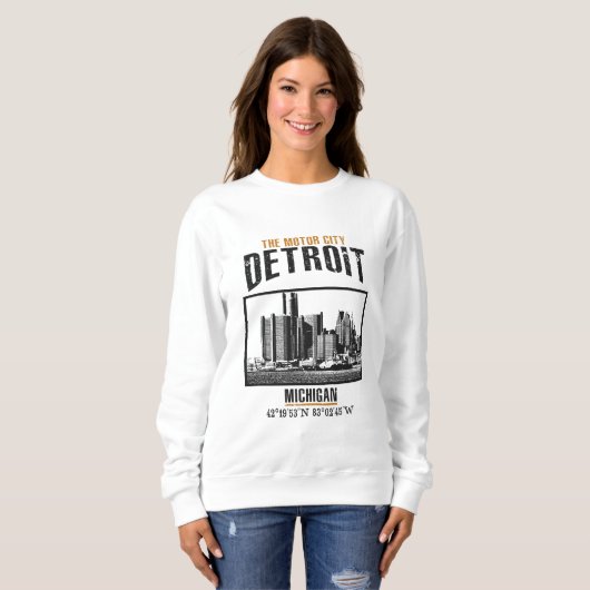 Sweatshirt Détroit (Devant entier)