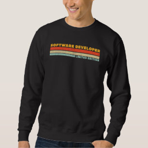 Sweatshirt Développeur de logiciels Titre de poste de carrièr