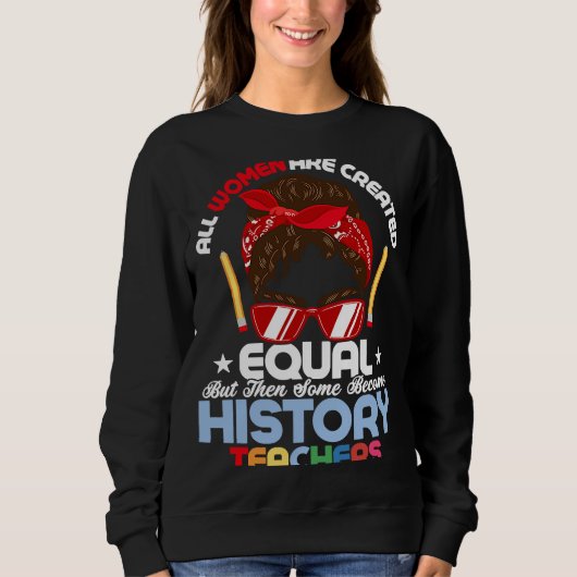 Sweatshirt Devenir enseignant d'histoire Professeur d'éducati (Devant)