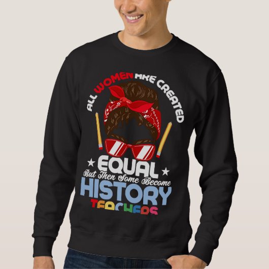 Sweatshirt Devenir enseignant d'histoire Professeur d'éducati (Devant)