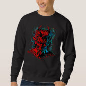 Sweatshirt Devil Red Hell Demon Asmodeus (Devant)
