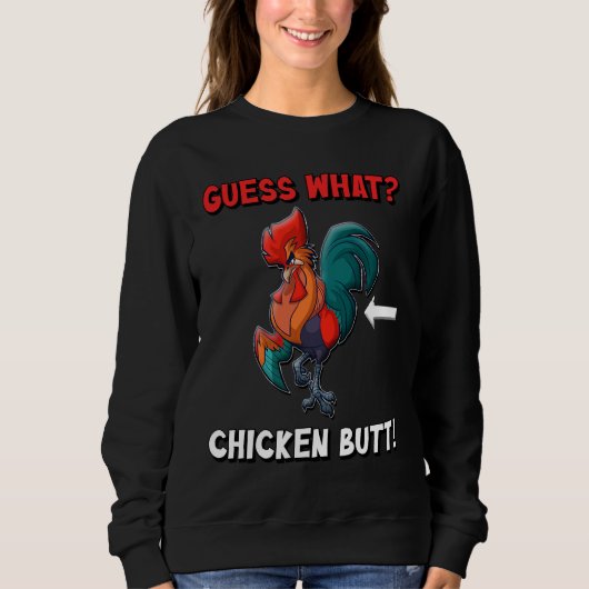 Sweatshirt Devinez Ce Beurre De Poulet Lovely 85 (Devant)