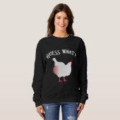 Sweatshirt Devinez Ce Beurre De Poulet Nice (Devant entier)