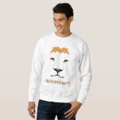 Sweatshirt Devinez l'animal – Lion | Roi de la jungle (Devant entier)