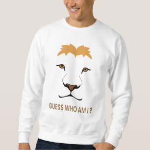 Sweatshirt Devinez l'animal – Lion Roi de la jungle