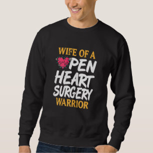 Sweatshirt Devis de chirurgie cardiaque féminine pour la surv