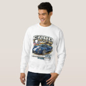 Sweatshirt devis de voiture (Devant entier)