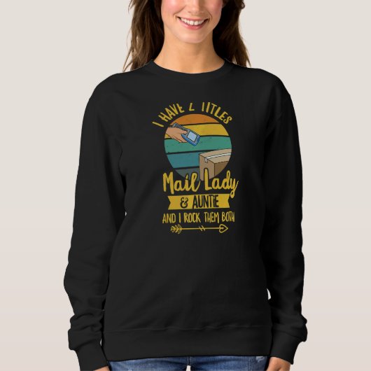 Sweatshirt Devis D'Employée De Poste Femme Pour Une Femme De (Devant)