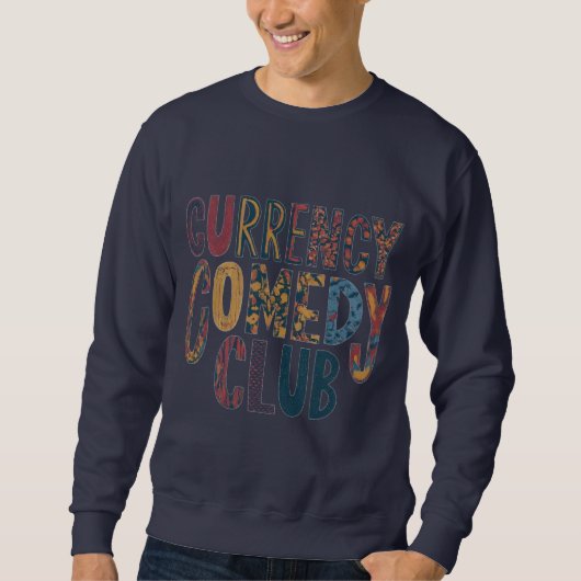 Sweatshirt "Devise Comedy Club" (Devant)