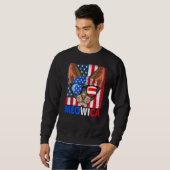 Sweatshirt Devon Rex Cat (Devant entier)