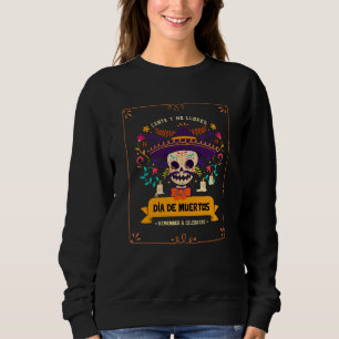 Sweatshirt Dia de muertos Jour du crâne des morts