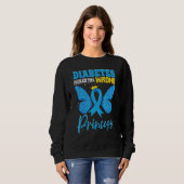 Sweatshirt Diabetes Picked The Wrong Princess  T1D Diabetes A (Devant entier)