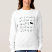 Sweatshirt Diana Black Sheep (Devant)