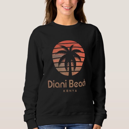 Sweatshirt Diani Beach Kenya (Devant)