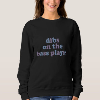 Sweatshirt Dibs Sur Le Lecteur Basse Drôle Guitare Électrique