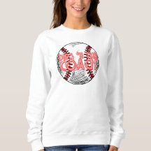 Dibs sur l'entraîneur pull baseball pour femme/gf