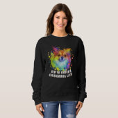 Sweatshirt Did Ya Order a Chihuahua Latte Dog Breed Puppy Hum (Devant entier)