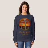 Sweatshirt Dieu aime (Devant entier)