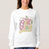 Sweatshirt Dieu est bon Jésus (Devant)