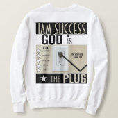 SWEATSHIRT DIEU EST LA PRISE (Design dos)