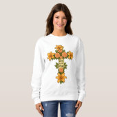 Sweatshirt Dieu est mon refuge (Devant entier)
