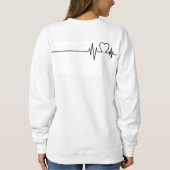 Sweatshirt Dieu savait..... (Dos)