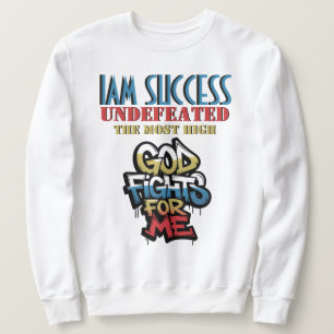 SWEATSHIRT DIEU SE BAT POUR MOI