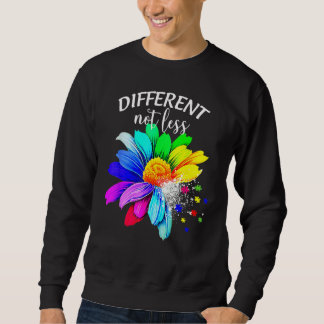Sweatshirt Différent Pas Moins, Sunflower Autism Puzzle