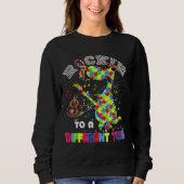 Sweatshirt Différentes Sensibilisations sur l'autisme Tunes P (Devant)